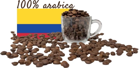 Káva zrnková Colombia Supremo 1000g
