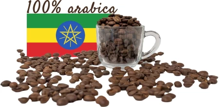 Káva zrnková Ethiopea 250g