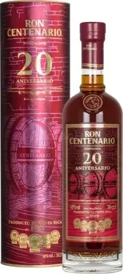 Ron Centenario Fundación 20Y 40% 0,7L