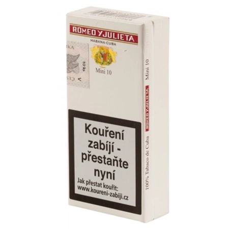 Romeo y Julieta Mini - 10 ks
