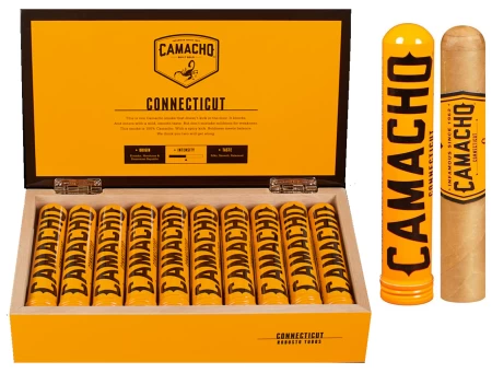 Camacho Connecticut Robusto Tubos