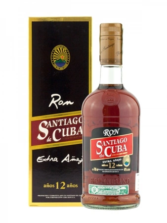 Santiago de Cuba Anejo 12Y 40% 0,7L - box