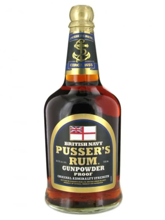 Pussers Gunpowder Proof 54,50% 0,7L