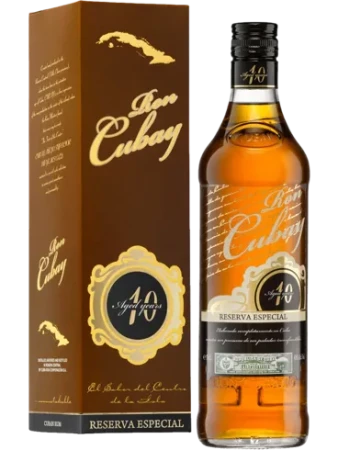 Ron Cubay Anějo 10y 40% 0,7L