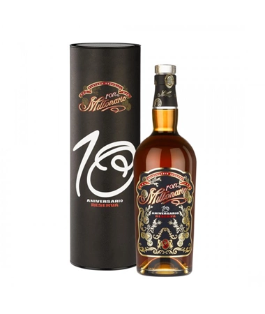 Millonario 10y Aniversario Reserva 40% 0,7L - Tuba