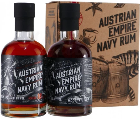 Austrian Empire Reserva 1863 + 18y 2x 0,2 L