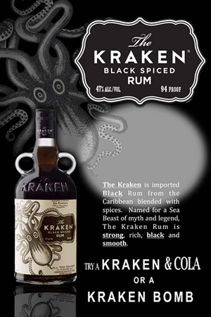 Kraken Black Spiced Rum 40% 0,7L