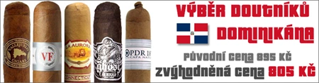 Výběr doutníků z Dominikány - 5 ks