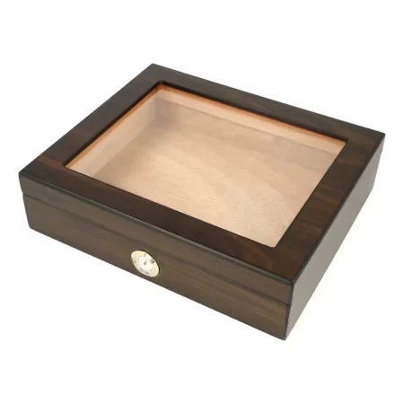Humidor prosklený Ořech - 25D