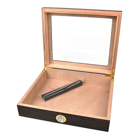 Humidor prosklený Ořech - 25D