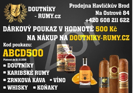 Dárkový poukaz v hodnotě 500 Kč