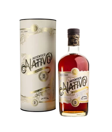 Auténtico Nativo 15YO 40% 0,7L - Tuba