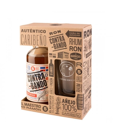 Contrabando 38% 0,7L + sklo