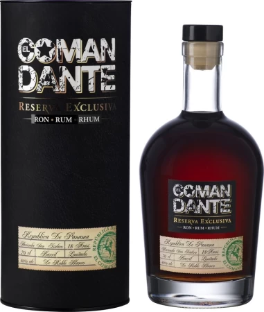 El Comandante Reserva Exclusiva 40% 0,7L - Tuba