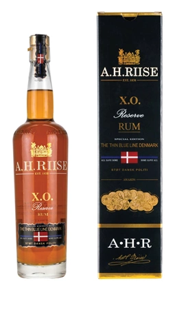 A.H. Riise XO Thin Blue Label 40% 0,7L