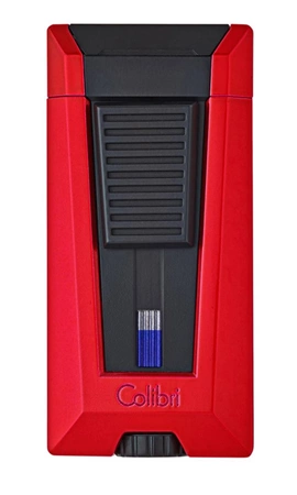 Doutníkový zapalovač Colibri Stealth Triple Červený/Černý