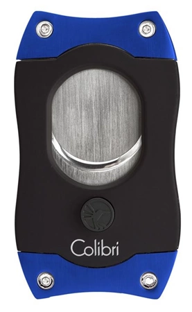 Ořezávač doutníků Colibri S-CUT CU500T3 Černá/Modrá