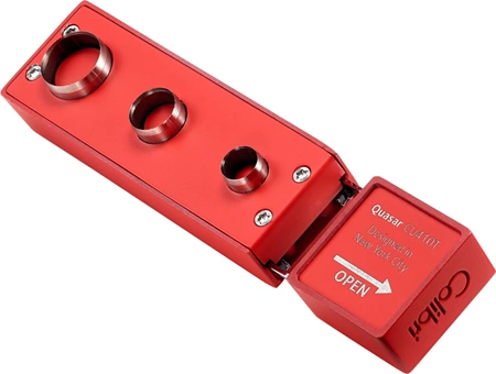Ořezávač doutníků Colibri Quasar Punch CU410T2 - stříbrný