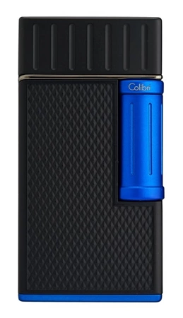 Zapalovač Colibri Julius LI221C8 Černý/Modrý