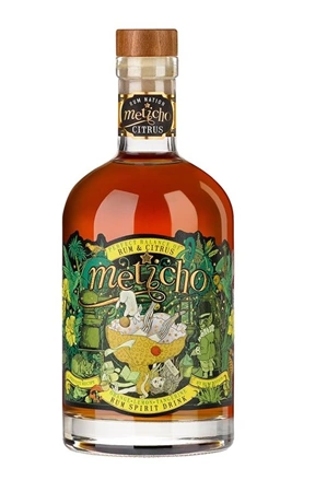 Meticho Rum a Citrus 40% 0,7L