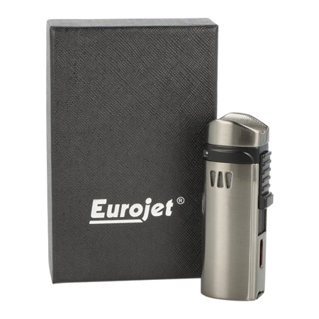 Doutníkový turbo zapalovač Eurojet Alborg - gunmetal