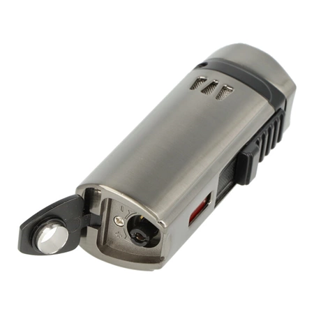 Doutníkový turbo zapalovač Eurojet Alborg - gunmetal