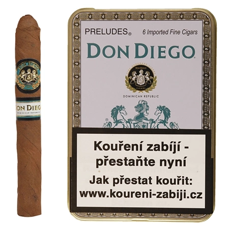 Don Diego Prelude Mini Panatela - 6 ks