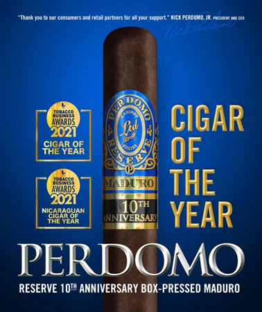 Perdomo 10th Maduro Epicure box pressed