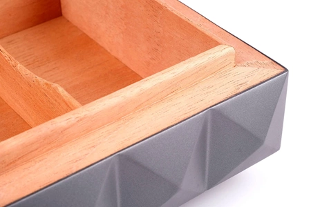 Humidor Colibri Quasar - gunmetal