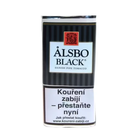 Dýmkový tabák Alsbo Black 40g