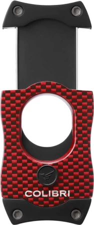 Ořezávač doutníků Colibri S-CUT Carbon Red