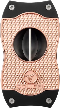 Ořezávač doutníků Colibri V-cut Diamond Rose/Černý