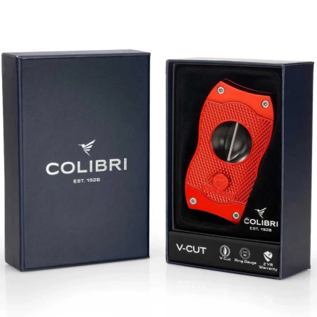 Ořezávač doutníků Colibri V-cut Diamond Rose/Černý