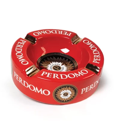 Doutníkový popelník Perdomo - keramický červený