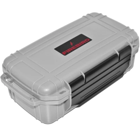Cestovní humidor na 10 doutníků Firebird - šedý