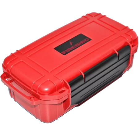 Cestovní humidor na 10 doutníků Firebird - červený