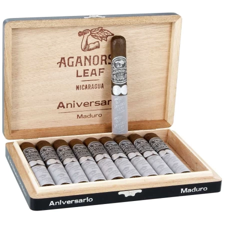 Aganorsa Leaf Aniversario Maduro Gran Robusto