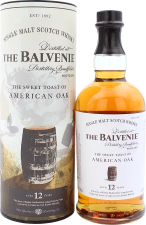Balvenie Sweet Toast of American Oak 12Y 43% 0,7L