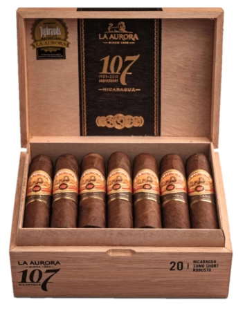 La Aurora 107 Nicaragua Short Robusto