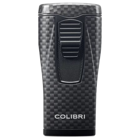 Doutníkový zapalovač Colibri Monaco Carbon Černý