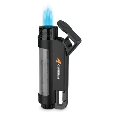 Doutníkový zapalovač Firebird ILLUME Triple Jet - modrý