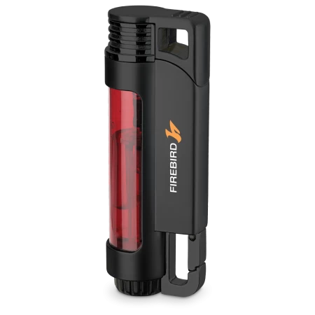 Doutníkový zapalovač Firebird ILLUME Triple Jet - červený