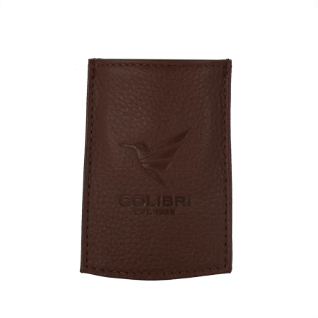 Pouzdro na zapalovač/ořezávač Colibri L hnědé