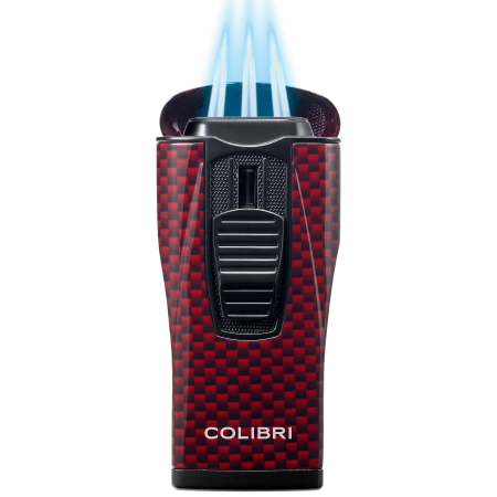 Doutníkový zapalovač Colibri Monaco Carbon Zelený