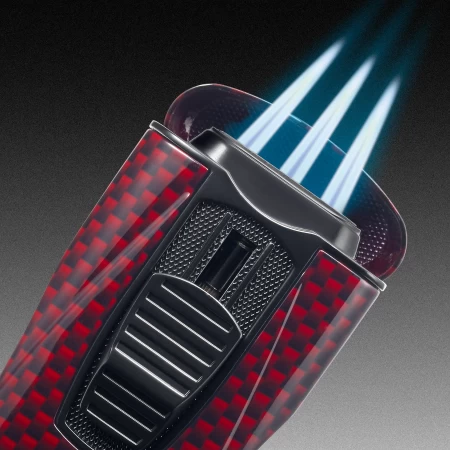 Doutníkový zapalovač Colibri Monaco Carbon Zelený