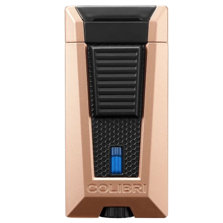 Doutníkový zapalovač Colibri Stealth Triple Rose Gold/Černý