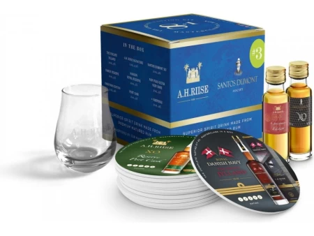 A.H. Riise Tasting Kit  No.3 Valdemar 42,2% 9x0,02L