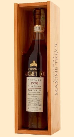Maxime Trijol Vintage 1970 Millésime Borderies 40% 0,7L