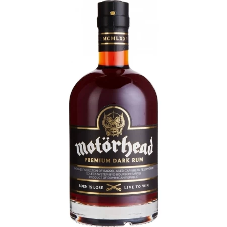 Motorhead Premium Dark Rum 40% 0,7L