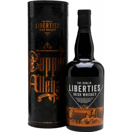 The Dublin Liberties Copper Alley 46% 0,7L - Tuba